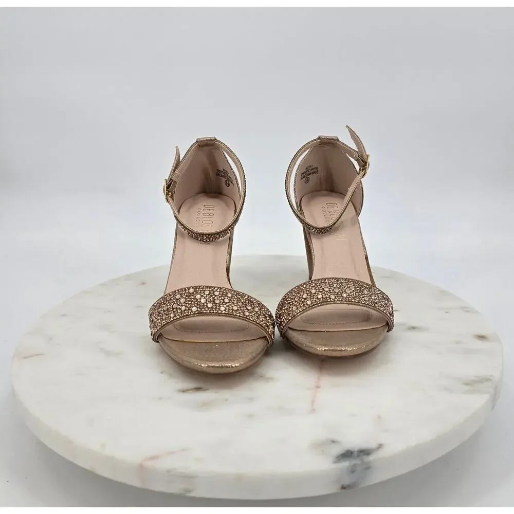 De Blossom Glam Romantic‎ Rose Gold Celina Heel